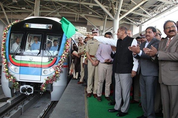Keolis opent derde sectie van Hyderabad metro in India