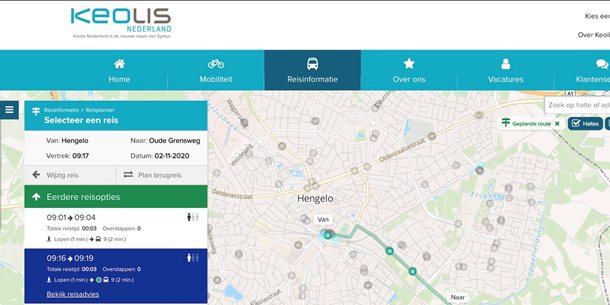 Comfortabel op reis met onze nieuwe drukte-indicator