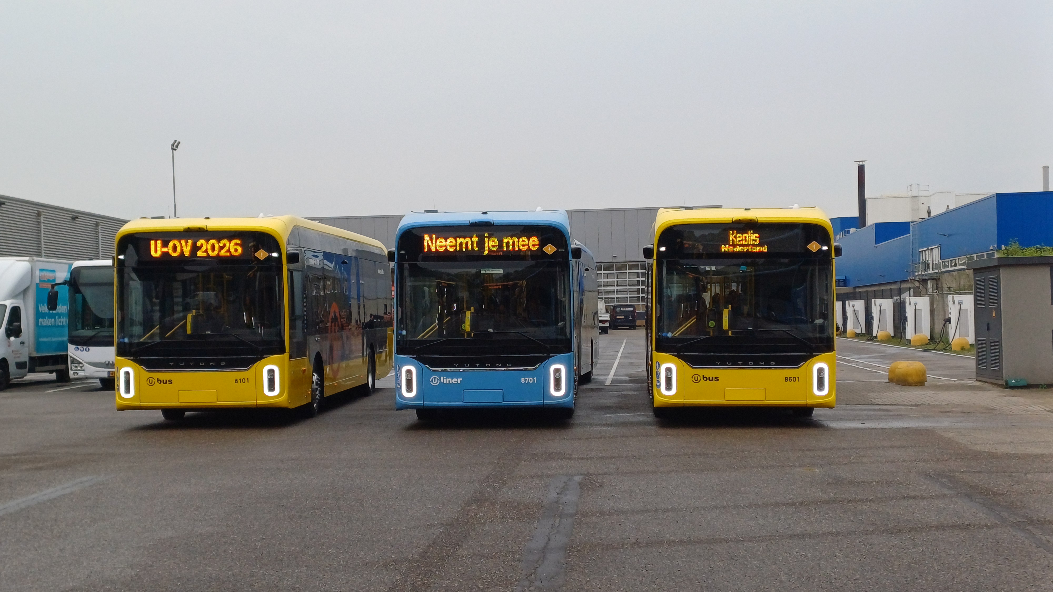 Bussen Routes Eerste nieuwe, elektrische bussen U-OV geïnspecteerd | Keolis Nederland