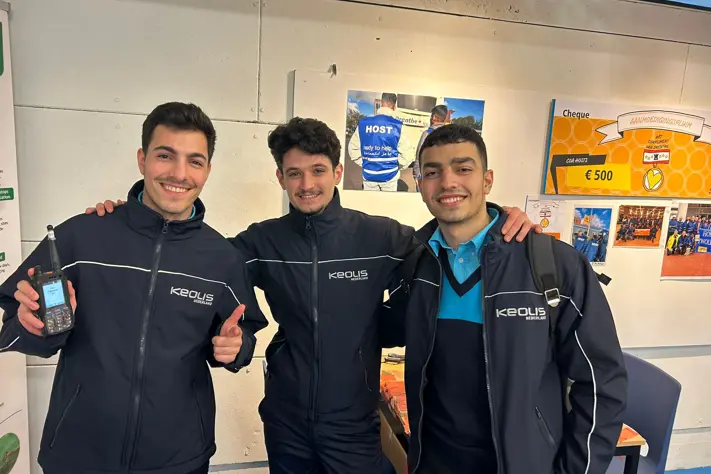 Taimour, Ali en Mohamad vinden hun eerste betaalde baan in Nederland op de trein bij Keolis