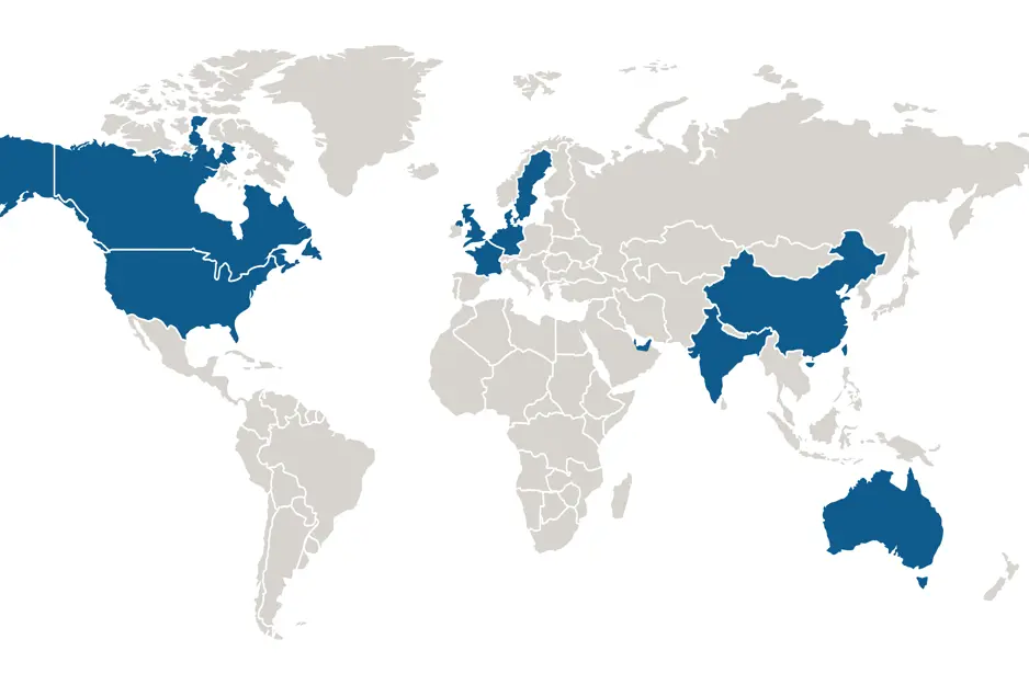 Worldwide Keolis Map 2025